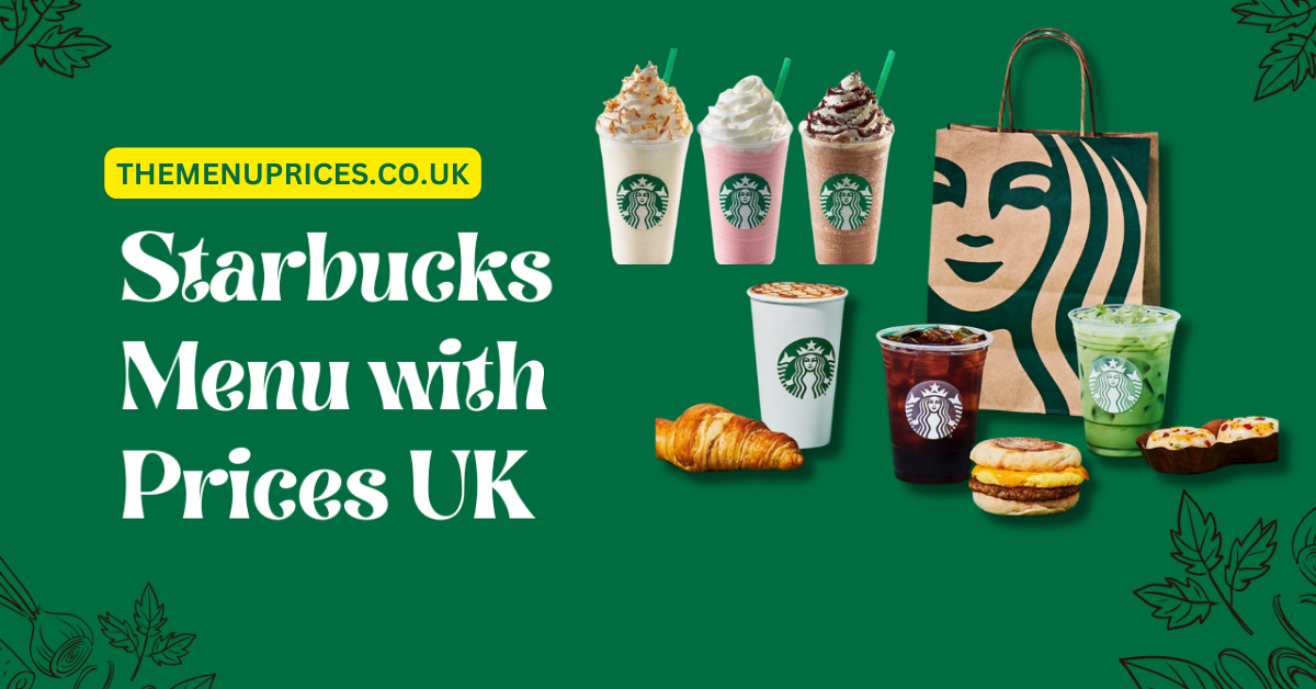 starbucks menu Uk
